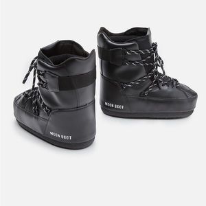 Moon Boot BLACK SNEAKER MID BOOTS in 10.5 / 11 - size 45/46 EU